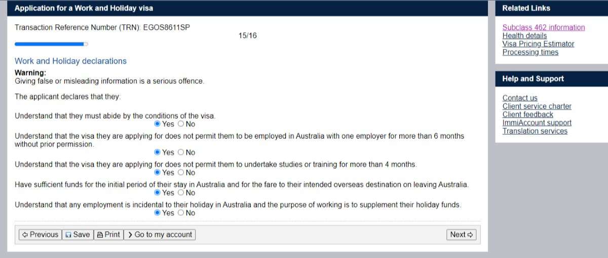 ĐI ÚC CỰC DỄ DÀNG VỚI VISA 462 - WORKING HOLIDAY VISA 42 visa 462